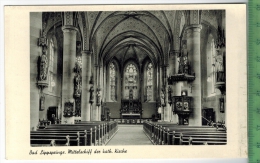 CTM, Bad Lippspringe, Mittelschiff Der Kath. Kirche Um 1930/1940 Verlag: Carl ThoerichtNr. 19718, Hann. Münden, POSTKART - Paderborn
