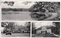 Stolzbrook Gasthof Oldtimer Rendsburg Schloß Emkendorf Landpost Stempel Klein Vollstedt über Nortorf 8.6.1942 Gelaufen - Neumuenster