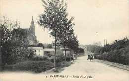 Loire Atlantique -ref A652- Basse Indre - Route De La Gare -carte Bon Etat  - - Basse-Indre