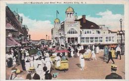 New Jersey Atlantic City Boardwalk And Steel Pier - Atlantic City