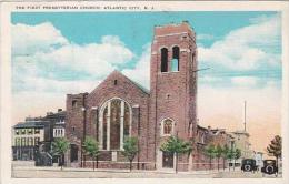 New Jersey Atlantic City The First Presbyerian Church 1936 - Atlantic City