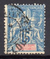 Guadeloupe - 1892 - N° Yvert : 32 - Usados