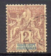 Guadeloupe - 1892 - N° Yvert : 28 - Gebruikt