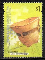 ARGENTINA 2000 Culture.- $1 - Basket FU - Used Stamps