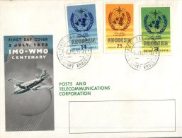 (997) Registered Letter -  Rhodesia 1973 - IMO WMO Centenary - Altri & Non Classificati