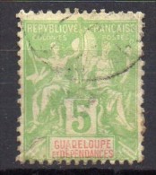 Guadeloupe - 1900/01 - N° Yvert : 40 - Gebraucht