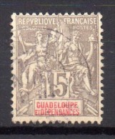 Guadeloupe - 1900/01 - N° Yvert : 42 - Used Stamps