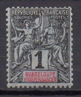 Guadeloupe - 1892 - N° Yvert : 27 * - Ongebruikt