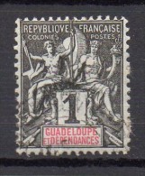 Guadeloupe - 1892 - N° Yvert : 27 - Usados