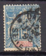 Sénégal - 1892/93 - N° Yvert : 13 - Gebraucht