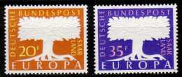 Saarland 1957 Mi 402-403 * [121013L] @ - Unused Stamps