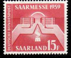 Saarland 1959 Mi 447 * [121013L] @ - Nuevos