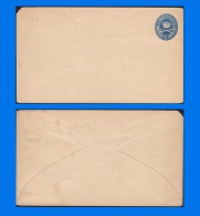 DK 1864?-0001, 4sk Embossed Stationery Cover, Unused (Top Left Corner Broken) - Briefe U. Dokumente