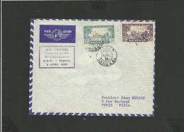 Enveloppe Sénégal 1938 Première Liaison AIR FRANCE AOF-EUROPE - Briefe U. Dokumente