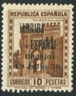 Locales Y Patrioticos. Civil War. Badajoz 1936 Edifil 21* Nuevo - Nationalist Issues