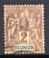 Réunion - 1892 - N° Yvert : 33 - Used Stamps