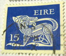 Ireland 1980 Stylised Dog 15p - Used - Oblitérés