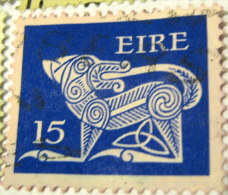 Ireland 1980 Stylised Dog 15p - Used - Usados