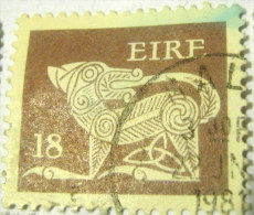 Ireland 1981 Stylised Dog 18p - Used - Usados