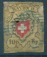 Switzerland 1850  SG 10 Used - 1843-1852 Timbres Cantonaux Et  Fédéraux