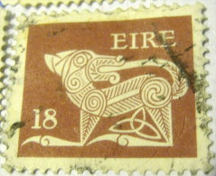 Ireland 1981 Stylised Dog 18p - Used - Oblitérés