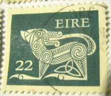 Ireland 1981 Stylised Dog 22p - Used - Oblitérés