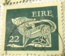 Ireland 1981 Stylised Dog 22p - Used - Oblitérés