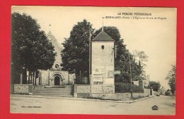 Orne - REMALARD - L'Église Et Route De Nogent - Remalard