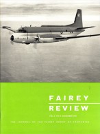 FAIREY REVIEW - Vol 4 - N° 4 - 12 / 1961 - Bateaux - Avions - Missiles - (3410) - Luchtvaart