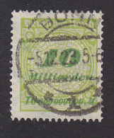 Germany, Scott #297, Used, Number, Issued 1923 - Oblitérés