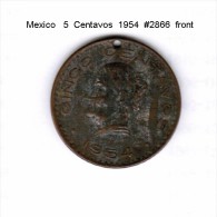 MEXICO    5  CENTAVOS  1954  (KM # 424) - México