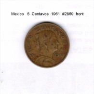 MEXICO    5  CENTAVOS  1961  (KM # 426) - Mexique