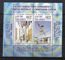 SS1695 - CIPRO TURCA 2002, Il Foglietto N. 20  ***  Europa Cept - Unused Stamps