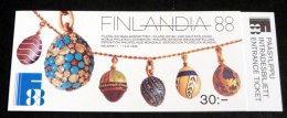 1988, MH 21 - Finnlandia 88 - Postfrisch - Libretti