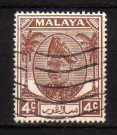 MALAYA SELANGOR - 1949/55 YT 50 USED - Selangor