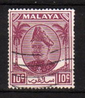 MALAYA SELANGOR - 1949/55 YT 53 USED - Selangor
