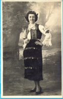 Kingdom YU. National Costume. Photopostcard. - Unclassified