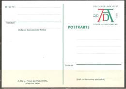 = BRD - Ganzsache/Postkarte * = - Postkarten - Ungebraucht