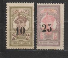 Yvert 84 / 85 (*) Neuf Sans Gomme - Unused Stamps