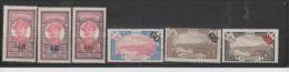 Yvert 86 / 91 * Neuf Avec Charnière - Unused Stamps