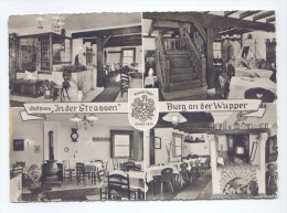 Burg Wupper - HOTEL RESTAURANT GASTHAUS "IN DER STRASSEN"   2 SCANS - Solingen