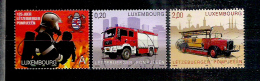 Nouveautée 2009  Les Pompiers: 3 Timbres - Gebruikt