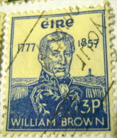 Ireland 1957 Centenary Of The Death Of William Brown 3p - Used - Oblitérés