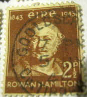 Ireland 1943 Rowan Hamilton 2.5p - Used - Usati