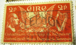 Ireland 1939 150th Anniversary Of US Constitution 2p - Used - Usati