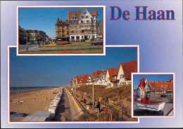 De Haan -  Multizicht Met Oa Hôtel Des Dunes En Pâtisserie De La Plage - Zeedijk - De Haan