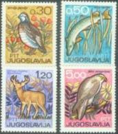 YU 1967-1228-31 FAUNA, YUGOSLAVIA, 1 X 4v, MNH - Ungebraucht