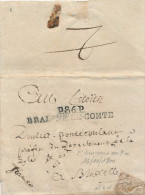 482/21 - Lettre Précurseur En Port Payé P86P BRAISNE LE COMTE An 9/ 1800 - Herlant Indice 30 - 1794-1814 (Periodo Francese)