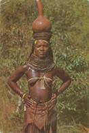 ANGOLA, WOMAN, FOLKLORE, ETHNIC,  Vintage Old Postcard - Zonder Classificatie