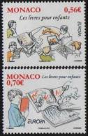 EUROPA - 2010 //  MONACO  // 2 V NEUFS ** (MNH Set)  Livres Pour Enfants - 2010